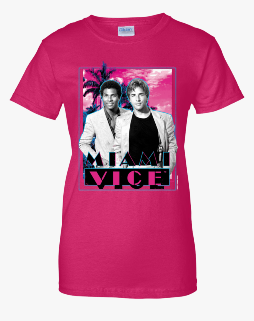 Miami Heat Vice Ladies - Ricardo Tubbs T Shirt, HD Png Download, Free Download