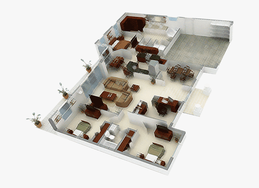 2100 Sq Ft House Plans 3d, HD Png Download, Free Download