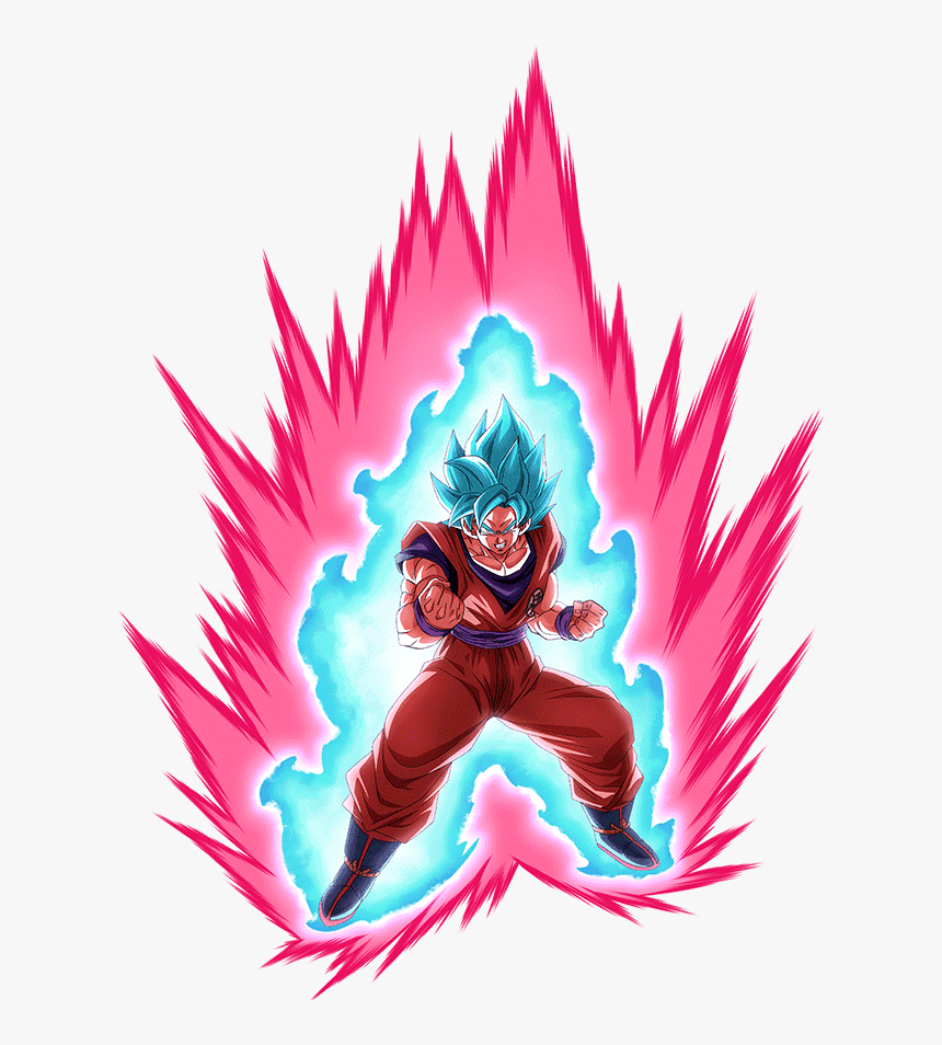 Dokkan Battle Goku Blue Kaioken, HD Png Download, Free Download