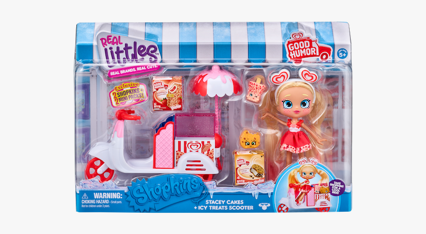 Id57756 Spk S13 Mp Playset Stacey Cakes Icy Treats - Shopkins Real Littles In The Freezer, HD Png Download, Free Download