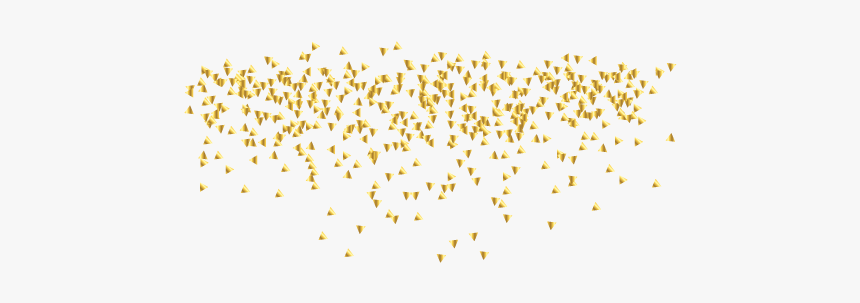 #frame #effects #effect #gold #glitter #confetti - Flock, HD Png Download, Free Download