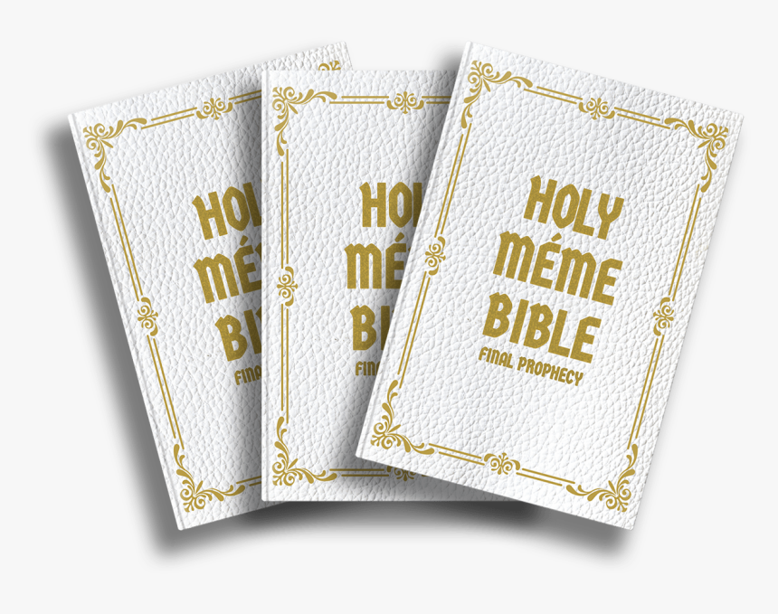 Holy Méme Bible Gift Bundle "

 
 Data Rimg="lazy"
 - Cross-stitch, HD Png Download, Free Download
