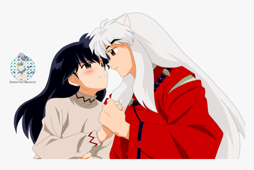 Inuyasha And Kagome Kiss, HD Png Download, Free Download