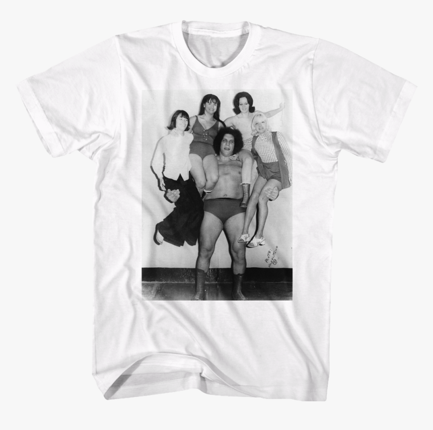 Ladies Man Andre The Giant T-shirt - Andre The Giant Shirt, HD Png Download, Free Download