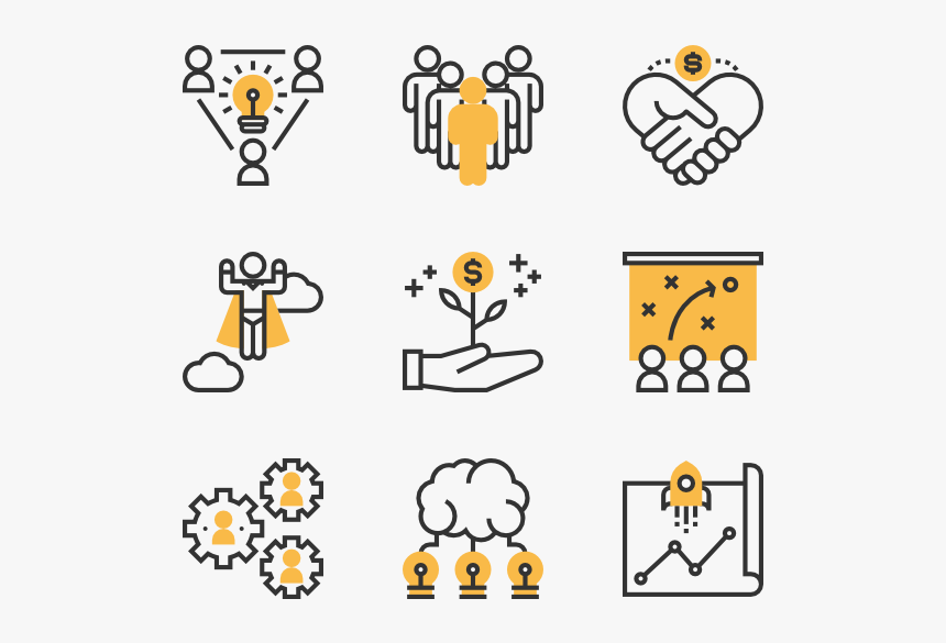 Worker Vector Service - Business Development Flat Icon, HD Png Download, Free Download