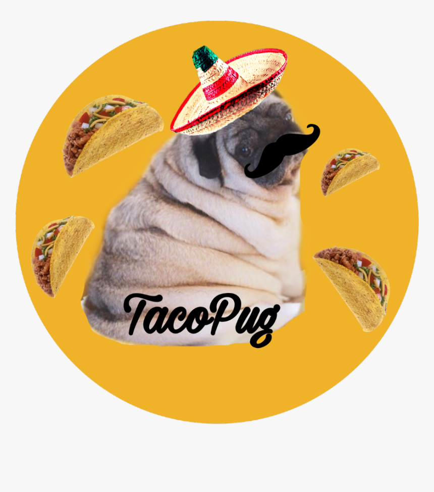 #tacopug#taco#pug🌮 - Drugs Say Yes To Tacos, HD Png Download, Free Download