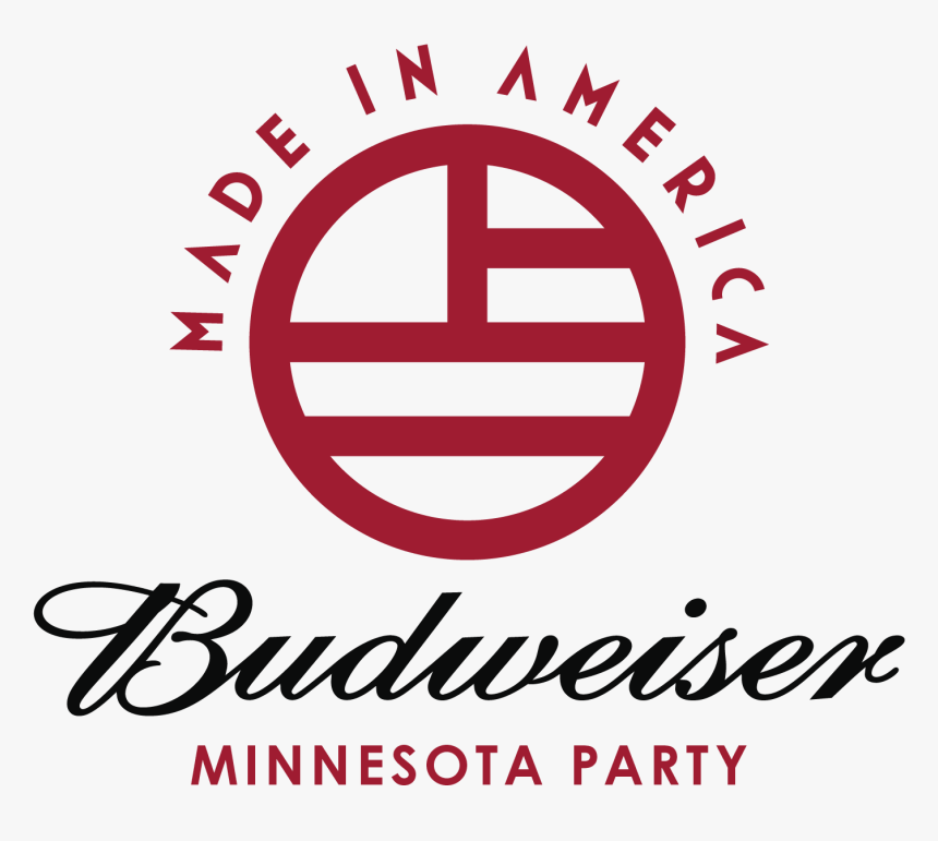 Budweiser Made In America Logo - Circle, HD Png Download, Free Download