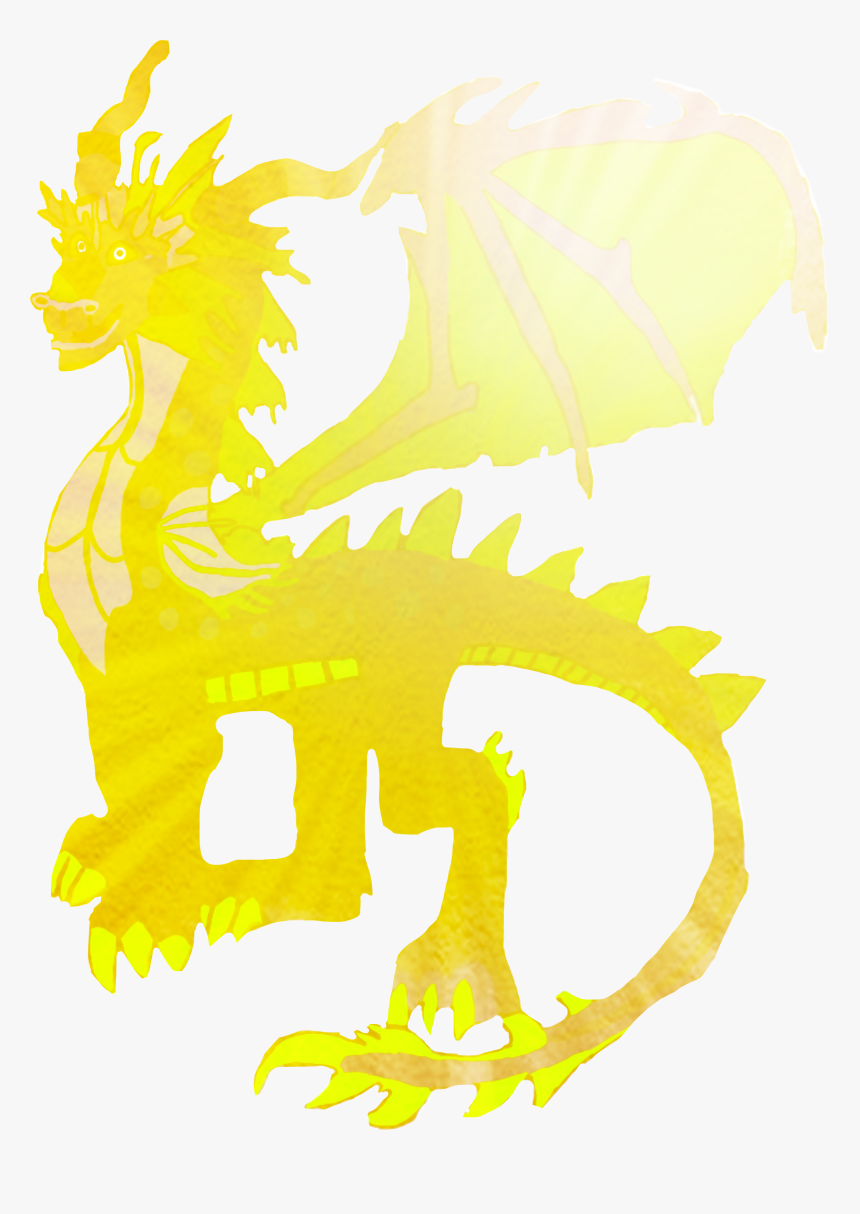 #gold #dragon #ninjago #lloyd #freetoedit - Illustration, HD Png Download, Free Download