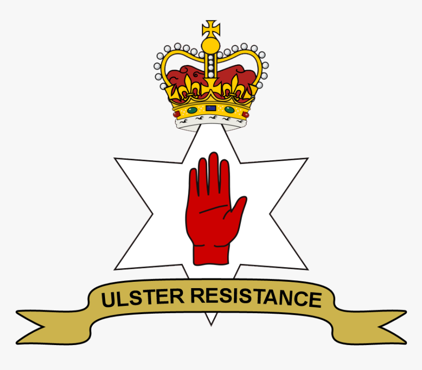 Emblem Of The Ulster Resistance - Northern Ireland Hand Of Ulster, HD Png Download, Free Download