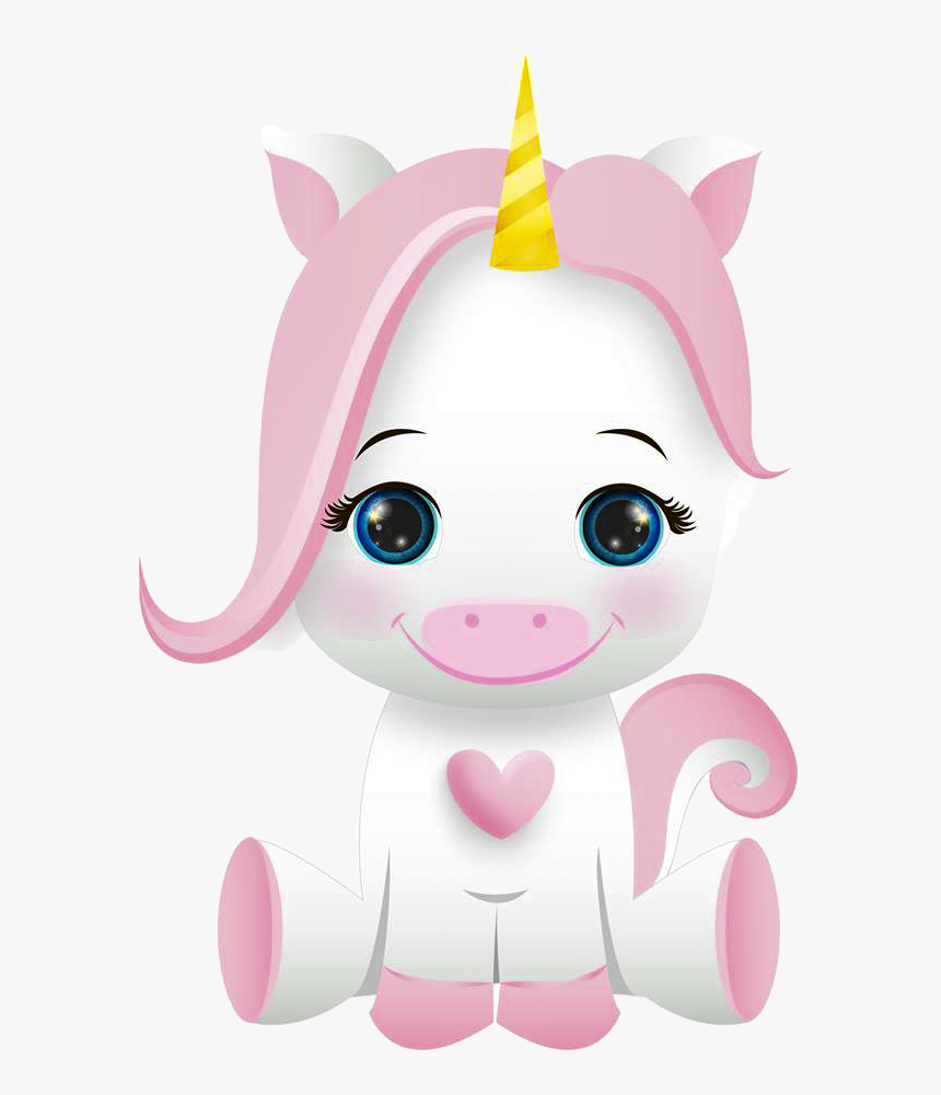 Unicornios Tiernos Animados, HD Png Download, Free Download