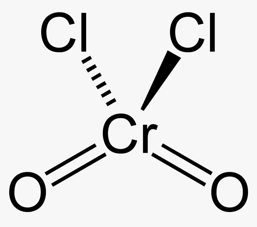 Chromyl Chloride 2d - Chromyl Chloride Chemical Structure, HD Png Download, Free Download