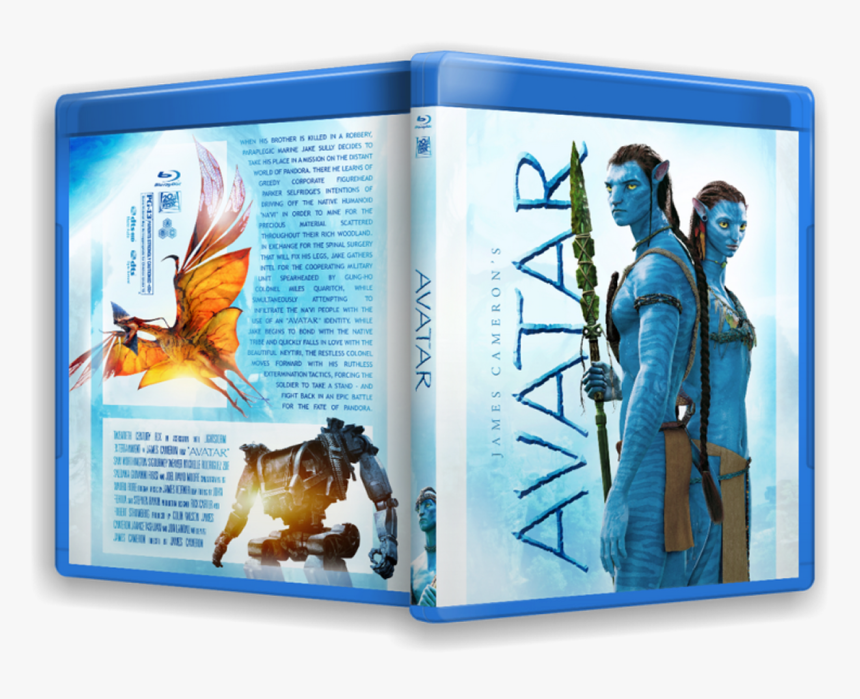 Avatar Blu-ray Dvd Case, HD Png Download, Free Download