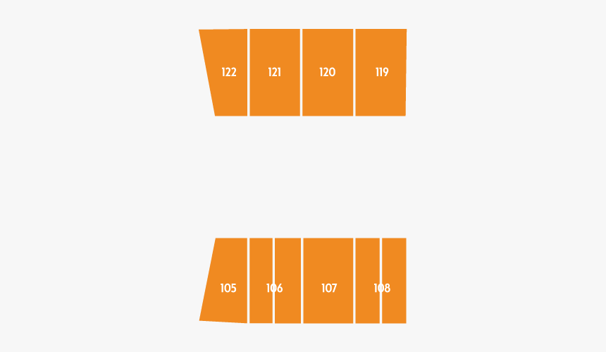 Level 100 Center On Map - Seat Number Giant Center Seating Chart, HD Png Download, Free Download