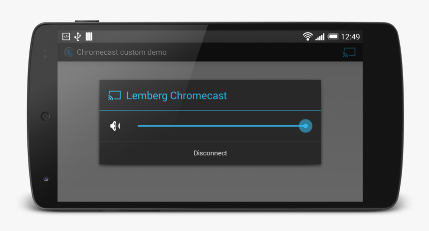 Connecting Chromecast Device - Android Studio Chromecast, HD Png Download, Free Download