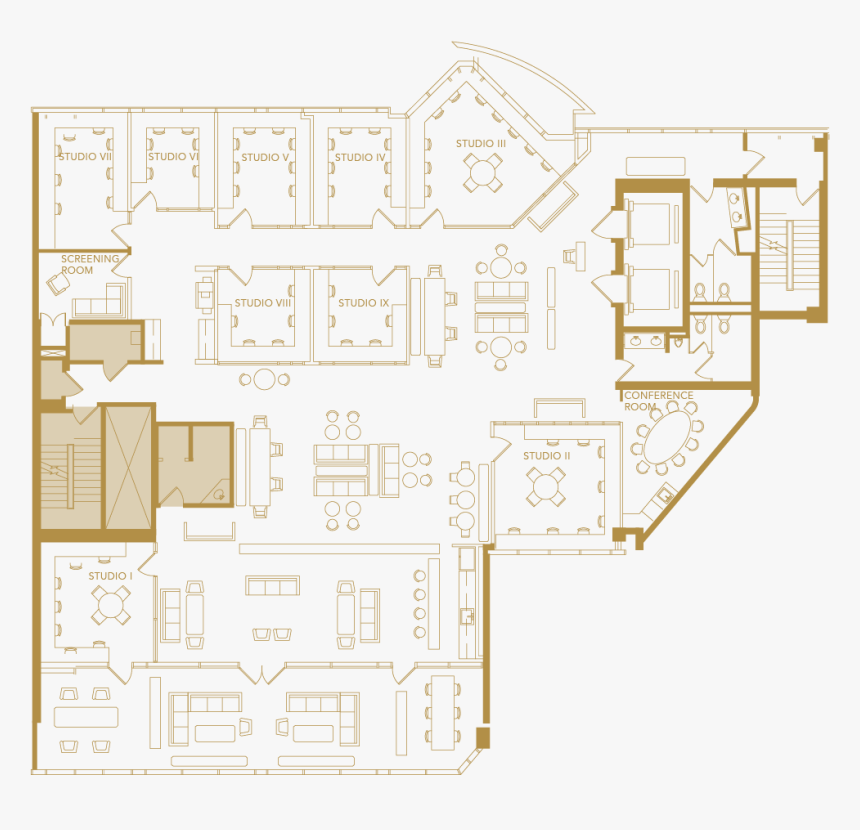 Hp Floor Plan 01 - Floor Plan, HD Png Download, Free Download