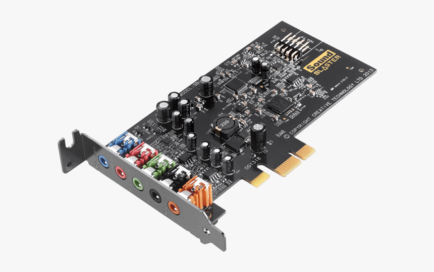 Sound Blaster Audigy Fx, Internal, - Pci 1 Sound Card, HD Png Download, Free Download