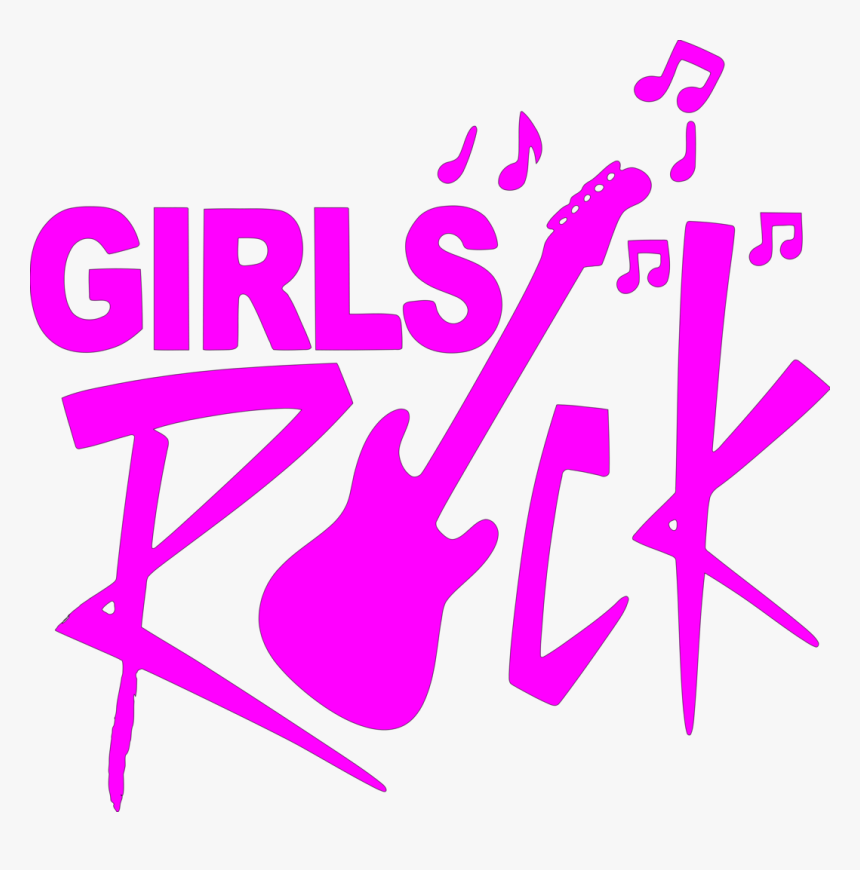 Girls Rock And Roll Png, Transparent Png, Free Download