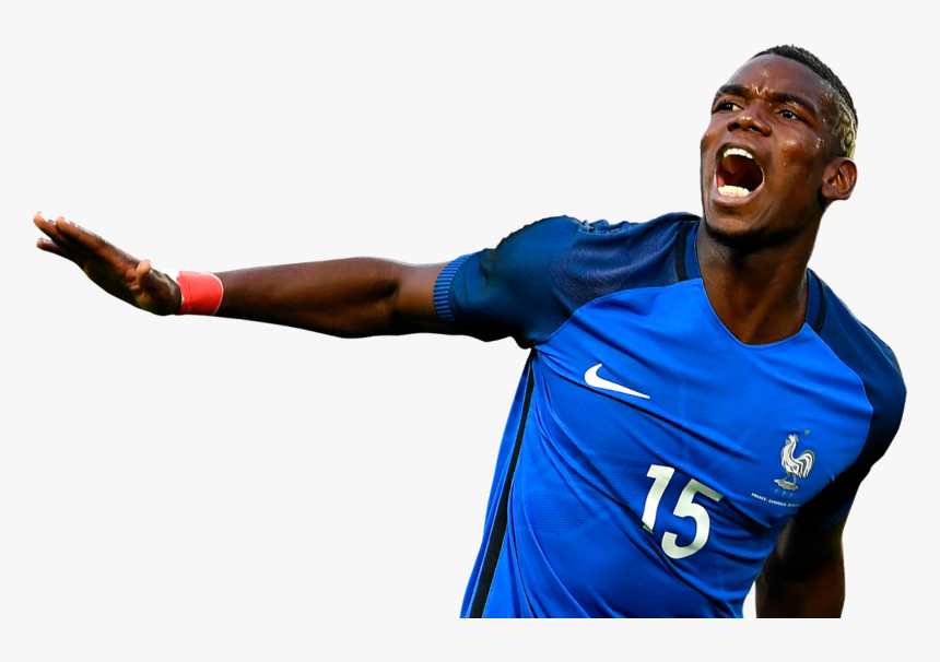 Pogba National Football France Player Team Paul - Paul Pogba France 2017, HD Png Download, Free Download