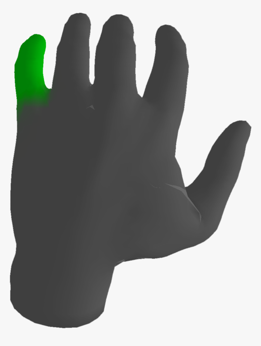 Left Little, Hand Open - Thumb, HD Png Download, Free Download