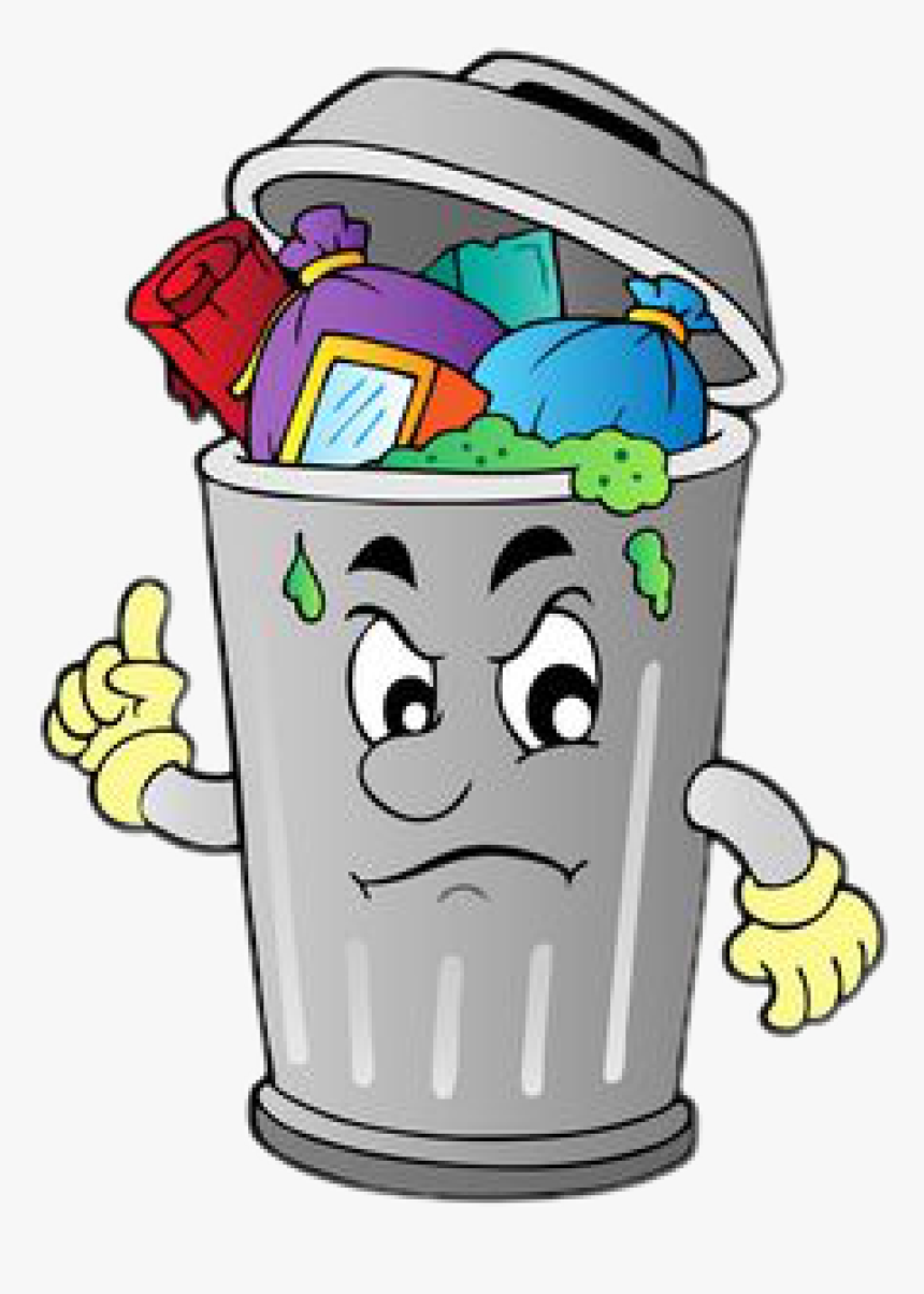 Cartoon Trash Can, HD Png Download, Free Download