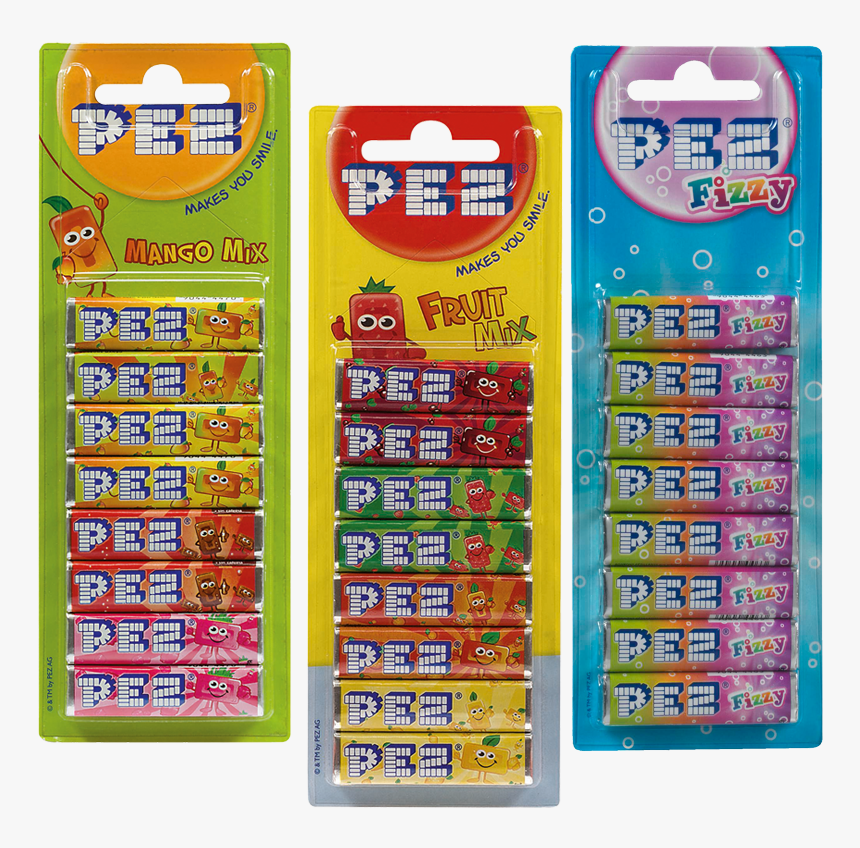 Pez Nachfüller In Den Sorten Mango Mix, Frucht Mix - Pez Fruit Mix, HD Png Download, Free Download