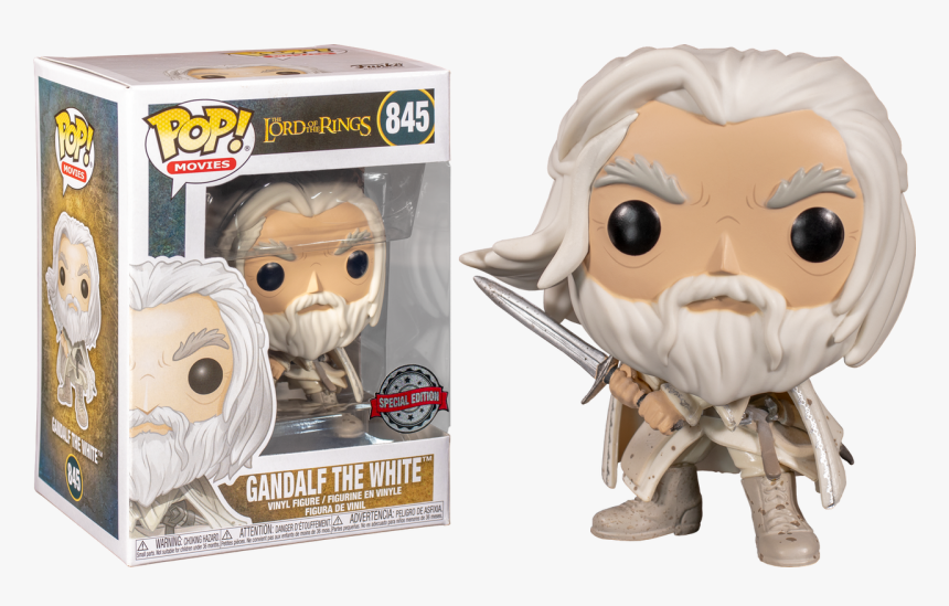 The Lord Of The Rings - Gandalf The White Pop, HD Png Download, Free Download
