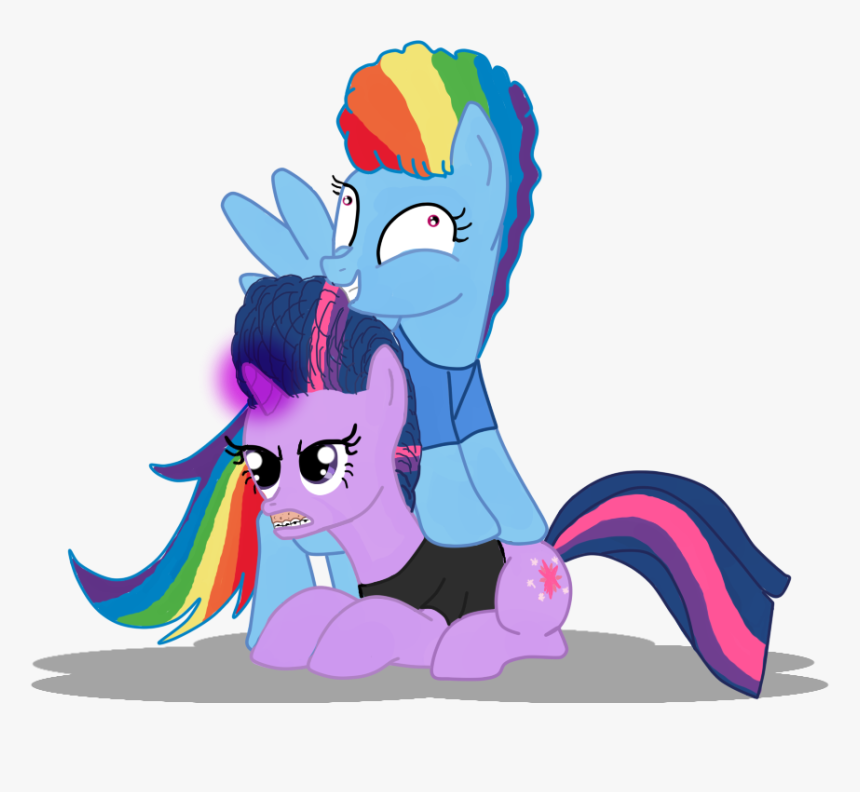 Pony Rainbow Dash Twilight Sparkle Butt-head Beavis - Beavis And Butthead Mlp, HD Png Download, Free Download