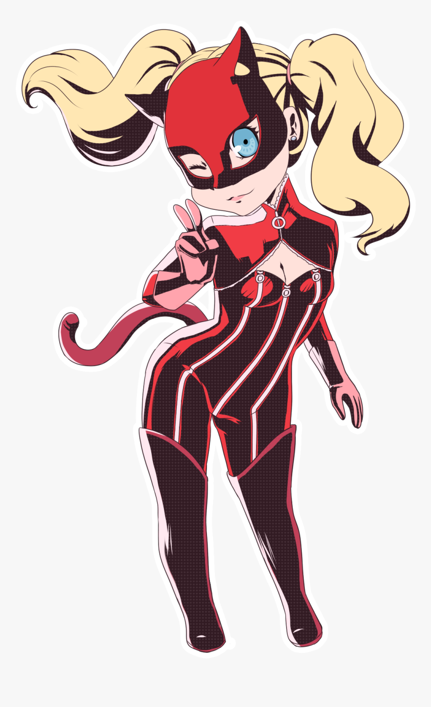 Panther Persona 5 Chibi, HD Png Download, Free Download