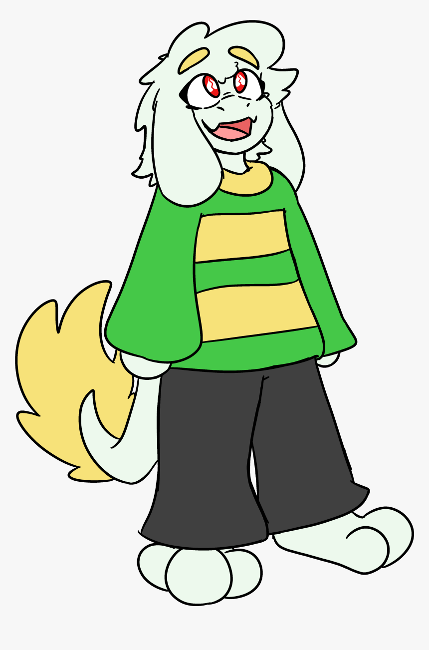 First Asriel Of The Decade - Cartoon, HD Png Download, Free Download