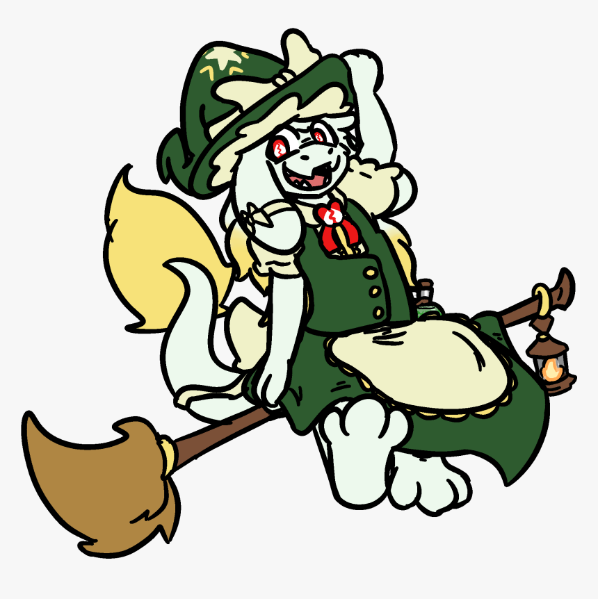 Asriel In A Marisa Costume, HD Png Download, Free Download