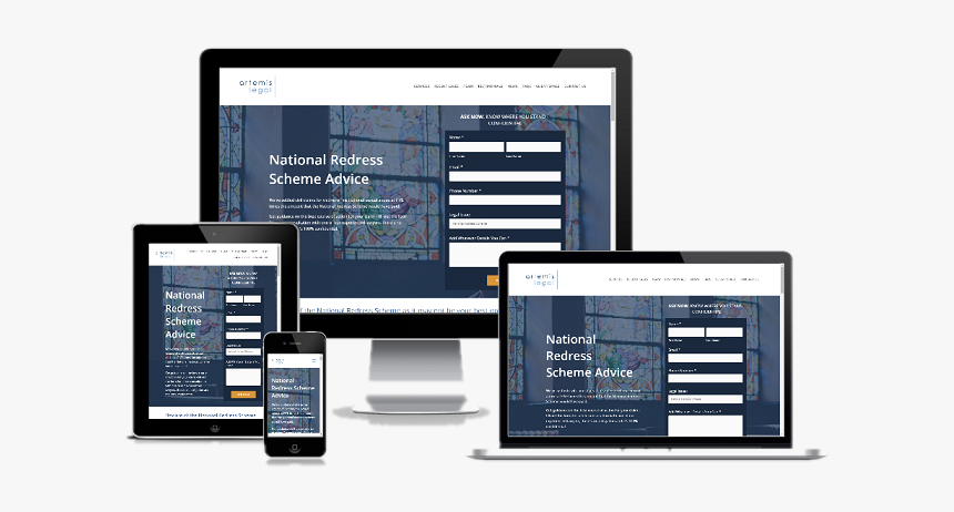 Artemis Legal Nat Redress Screen T - Template Business Mobile Friendly, HD Png Download, Free Download