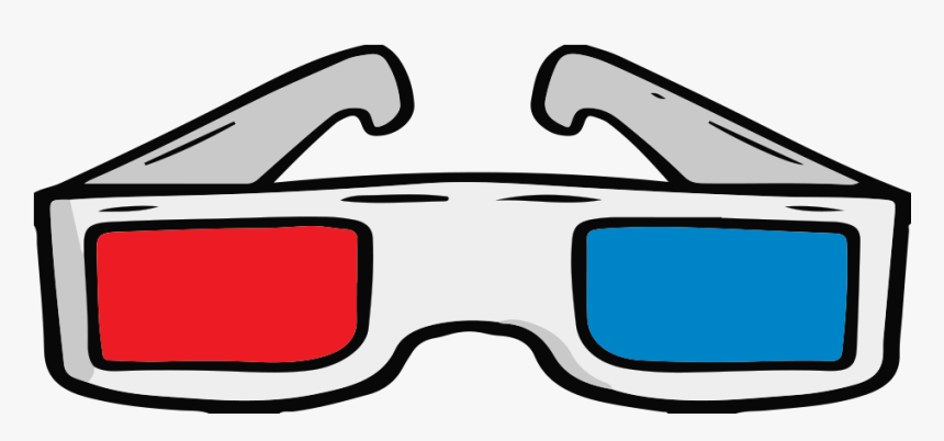3d Glasses Png Cartoon, Transparent Png, Free Download