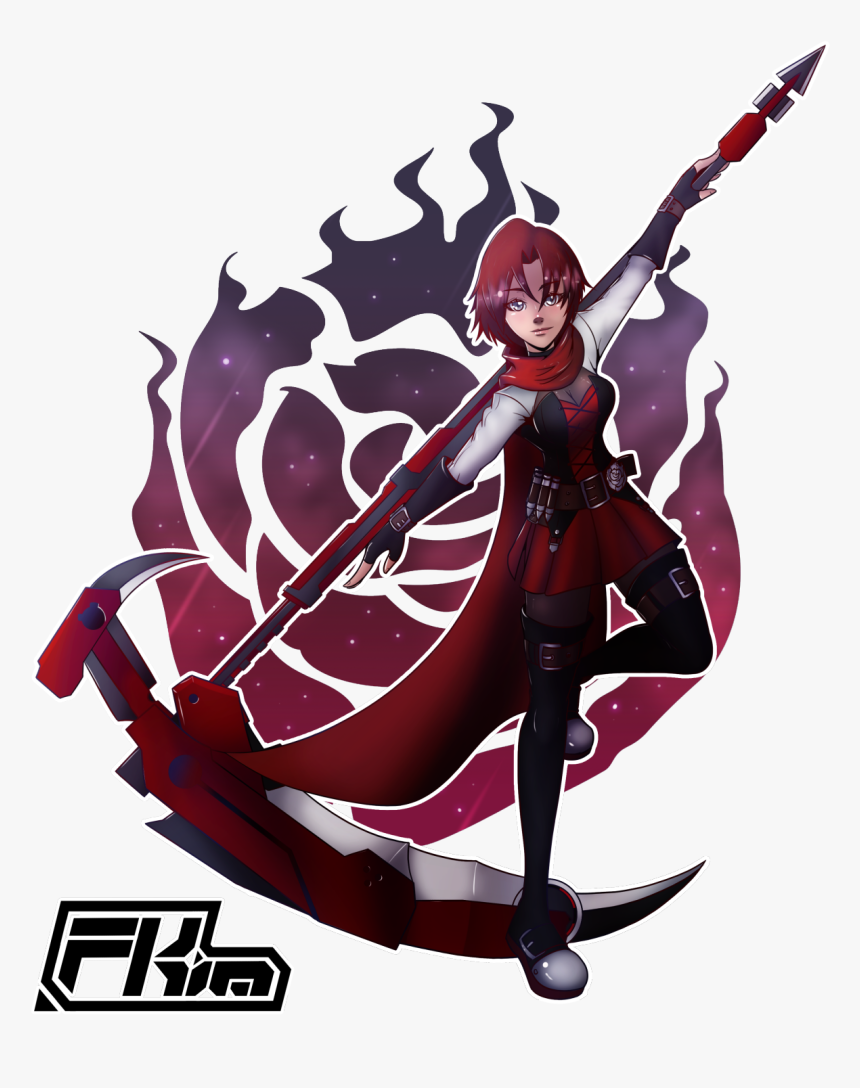 Rwby Ruby Rose Emblem, HD Png Download, Free Download