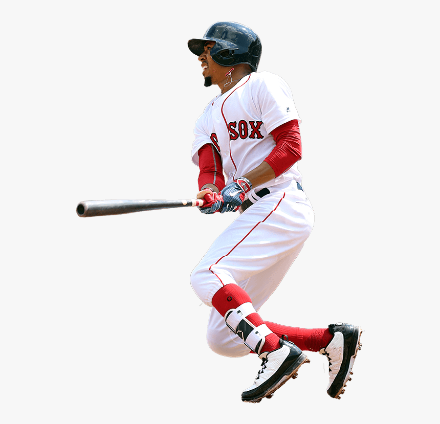 Left Handed Baseball Player At Bat Clipart Picture - Mookie Betts Cleats 2018, HD Png Download, Free Download
