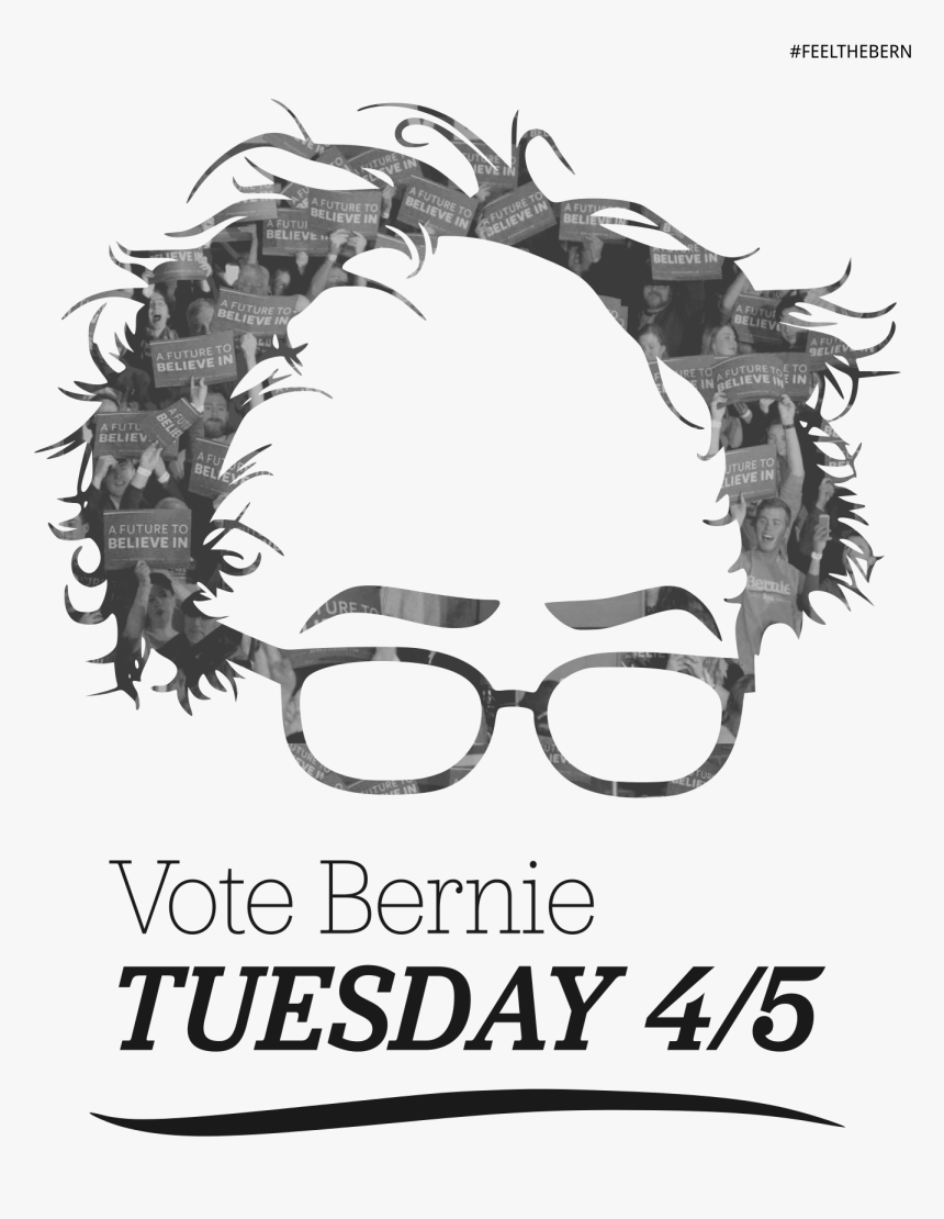 Bernie For The Future Png - Bernie, Transparent Png, Free Download