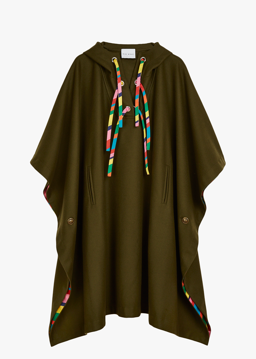 Scout Patch Poncho- Mira Mikati - Cape, HD Png Download, Free Download