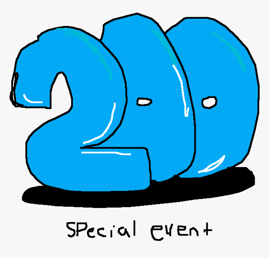 200 Followers Special Event Clipart , Png Download, Transparent Png, Free Download