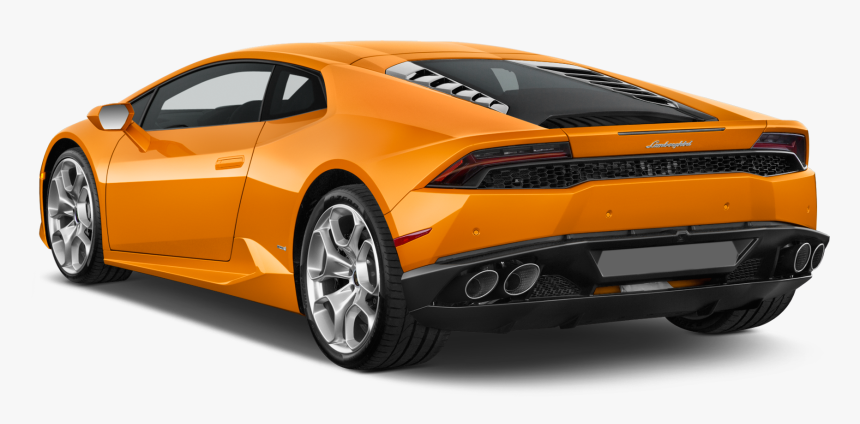 Lambo Transparent Back - Lamborghini Huracan Coupe Rear, HD Png Download, Free Download