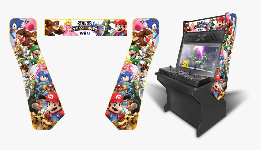 Smash Brothers Wii U - Super Smash Brothers Arcade, HD Png Download, Free Download