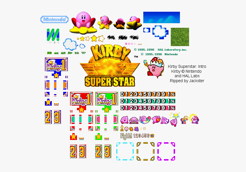 Intro - Kirby Super Star Font, HD Png Download, Free Download