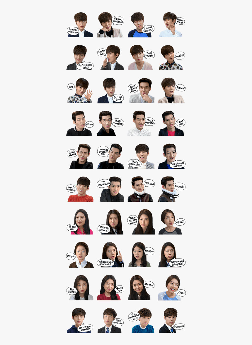 Drama The Inheritors Bts Stickers Whatsapp Ios