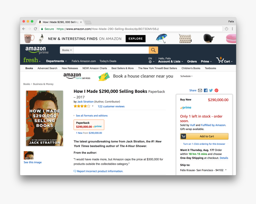 Made Selling Books On Amazon, HD Png Download, Free Download