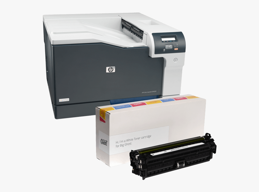 Postkarte Weißer Druck - White Toner Laser Printer Hp, HD Png Download, Free Download
