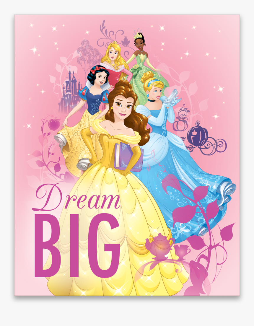 Dream Big Princesses - Bolas Infantis De Personagens, HD Png Download, Free Download