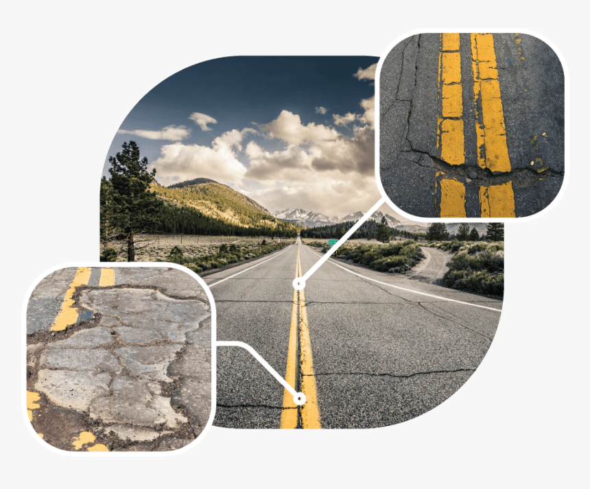 Asphalt Pavement Condition Assessment - Highway, HD Png Download, Free Download