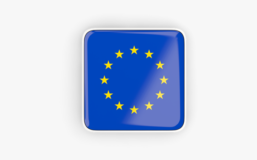 Square Icon With Frame - European Union, HD Png Download, Free Download