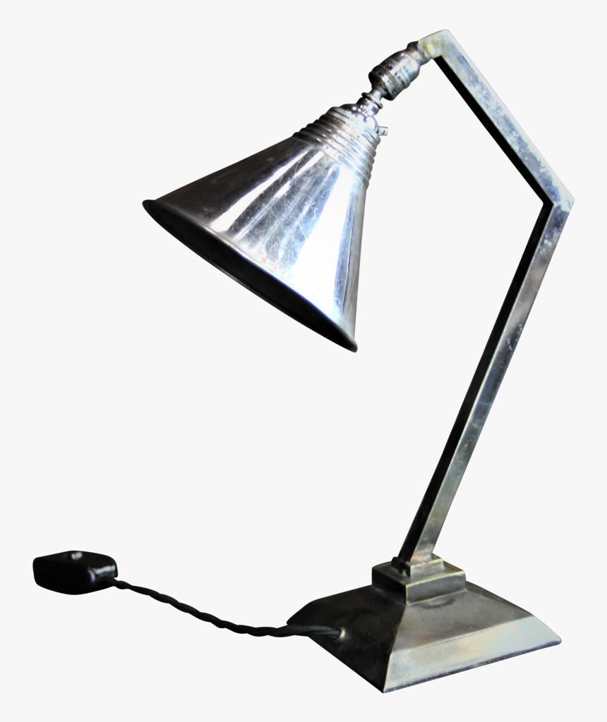 Deco Chrome Angle Poise Desk Lamp - Lamp, HD Png Download, Free Download