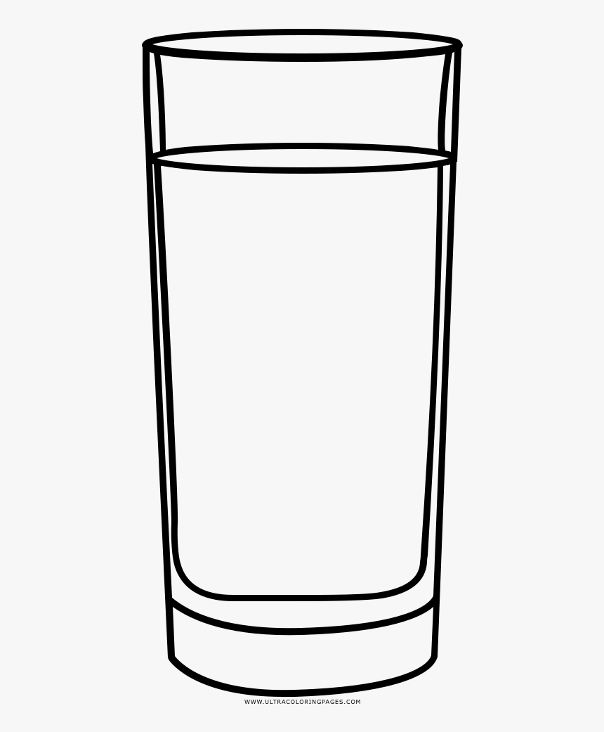 Vector Black And White Drawing Cup Coloring Book Transprent, HD Png Download, Free Download