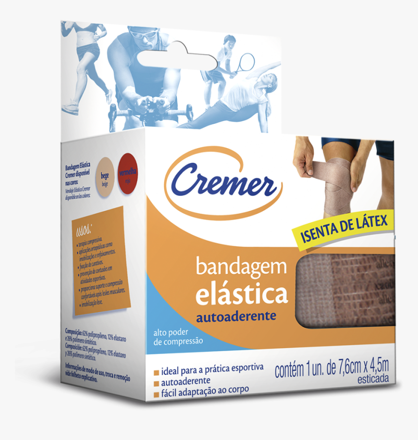 Bandagem Elastica Cremer, HD Png Download, Free Download