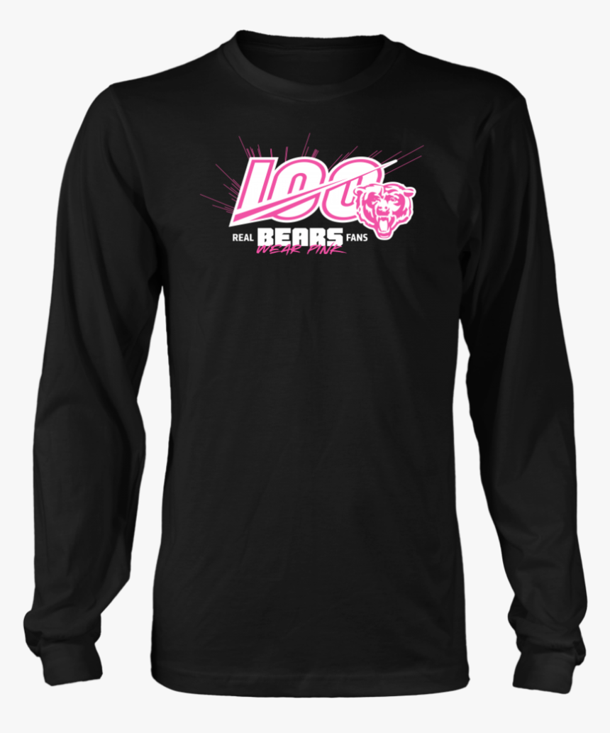 Real Bears Fans Wear Pink Shirt Chicago Bears - Bad Wolves T Shirt, HD Png Download, Free Download